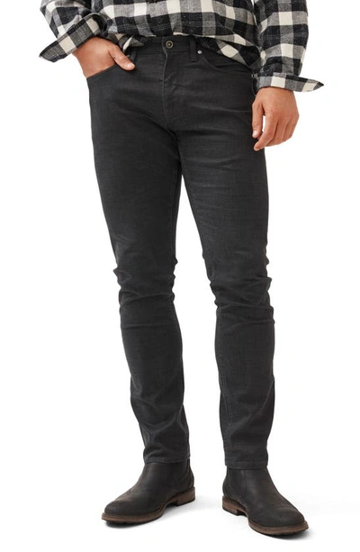 Rodd & Gunn Motion 2 Cotton Stretch Straight Fit Jeans In Onyx