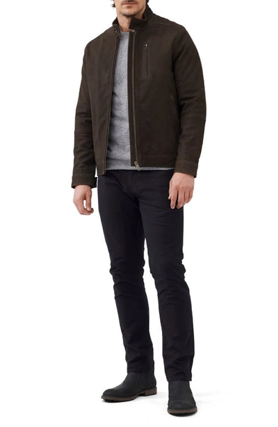 Rodd & Gunn Portobello Suede Jacket In Carob