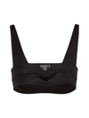 PRADA WOMEN'S RE-NYLON BRA TOP