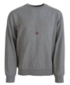 AERONAUTICA MILITARE GRAY MEN PULLOVER SWEATSHIRT SWEATER