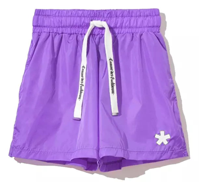 Comme Des Fuckdown Purple Nylon Short