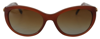 DOLCE & GABBANA BROWN ACETATE FULL RIM DG4160 POLARIZED SUNGLASSES