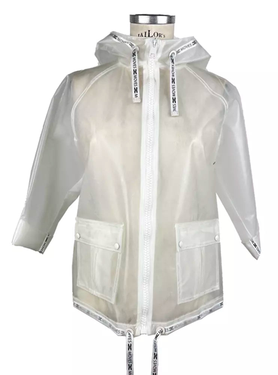 Elisabetta Franchi White Polyethylene Jacket