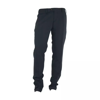 MADE IN ITALY MADE IN ITALY BLACK POLYESTER TROUSERS