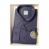 MADE IN ITALY BLUE COTTON SHIRT