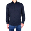 MADE IN ITALY MADE IN ITALY BLUE COTTON SHIRT
