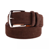 MADE IN ITALY MADE IN ITALY BROWN CALFSKIN BELT