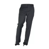 Made In Italy Gray Polyester Trousers In Gray
