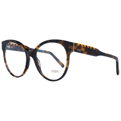 TOD'S BROWN WOMEN OPTICAL FRAMES