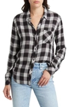 Rails Hunter Plaid Shirt In Midnight Snow
