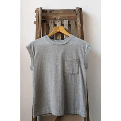 B Sides Heather Grey Pocket Tank