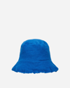 Comme Des Garçons Shirt Textured Wool Bucket Hat In Blue