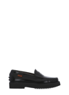 Tod's Gomma Basso 59c Leather Loafers In Black