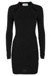 Chiara Ferragni Dress With Cut-out Design And Ribbed Cuffs
