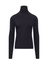 Off-white Turtleneck Sweater In Sierra Leone Dark