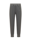 Jil Sander Elasticated-waistband Wool Track Pants In Multicolor
