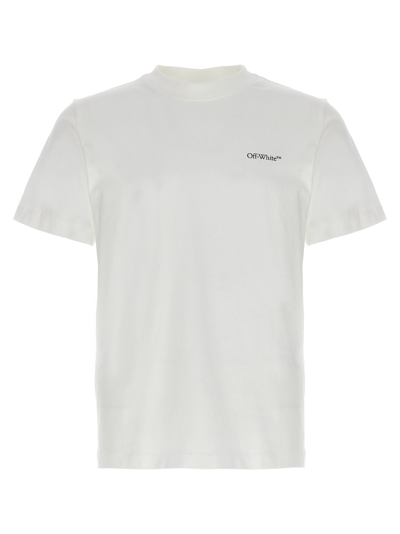 Off-white Men's Scratch Arrow Jersey T-shirt In White