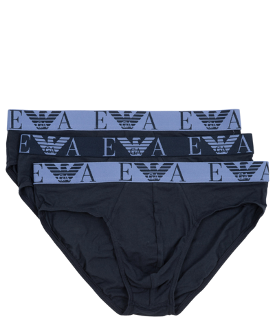 Emporio Armani Underwear Underwear Cotton Boxer In Blue