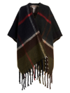 Barbour Isla Boucle Serape Cape In Multicolor