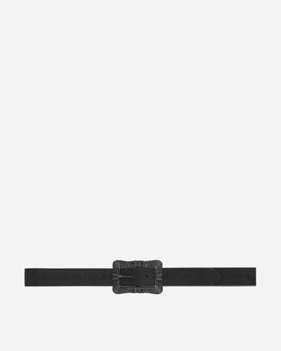 Needles Papillon Square Buckle Belt In Black