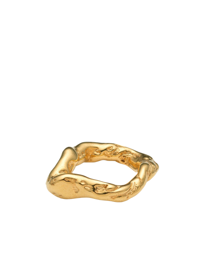 Eva Remenyi Talisman Flow Ring In Gold