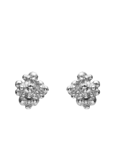 Eva Remenyi Women's Céleste Deux Small Earrings Silver