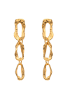 EVA REMENYI VACATION LONG CHAIN EARRINGS GOLD