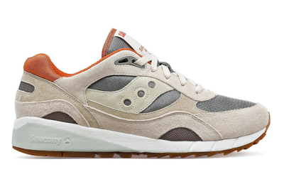 Pre-owned Saucony Shadow 6000 Beige Grey In Beige/grey