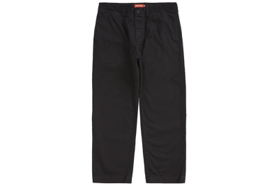 Pre-owned Supreme Pin Up Chino Pant (ss21) Black | ModeSens