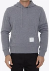 Thom Browne Grey Wool Hoodie In Gray