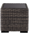 Coastal Living Montauk Square End Table In Brown