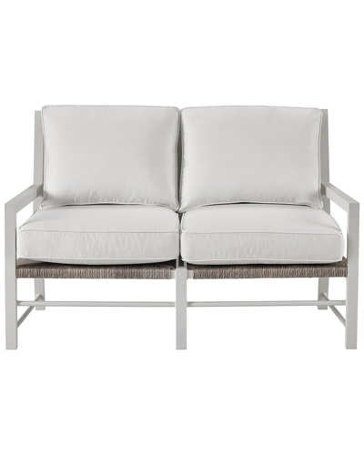 Coastal Living Tybee Loveseat In White