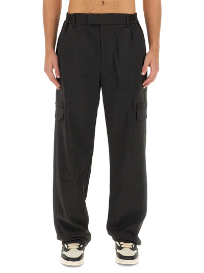 Represent Relaxed Fit Trousers In Black