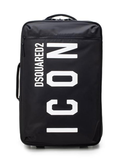 Dsquared2 Logo Icon Trolley In Black