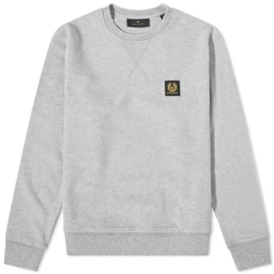 Belstaff Logo Sweatshirt Grey Melange