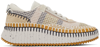 Chloé Nama Embroidered Suede And Recycled-mesh Sneakers In Biscotti,beige