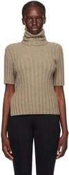 THE ROW BEIGE DEPINAL TURTLENECK