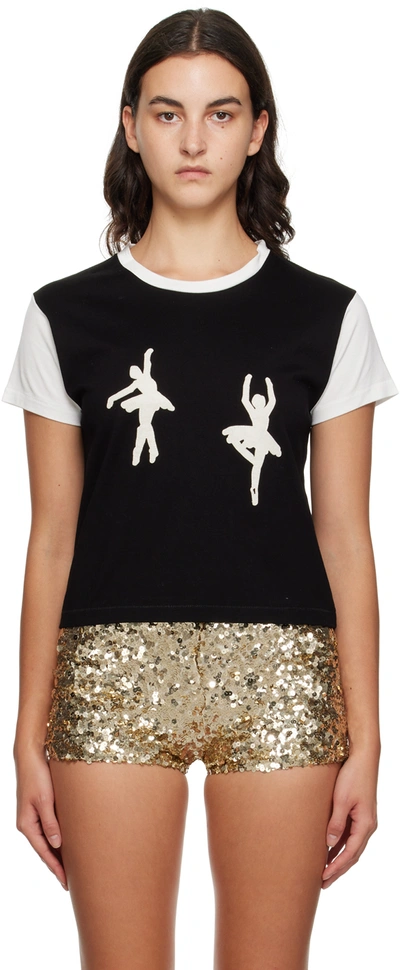 Bode Black Ballet T-shirt