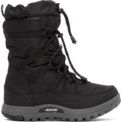 Baffin Black Escalate Boots In Bk1 Black