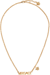 Versace Logo-plaque Necklace In 3j000