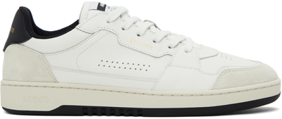 Axel Arigato Dice Lo Leather Sneakers In White / Black