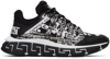 VERSACE BLACK & WHITE TRIGRECA SNEAKERS