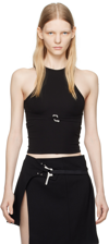 Heliot Emil Black Link Tank Top In Black