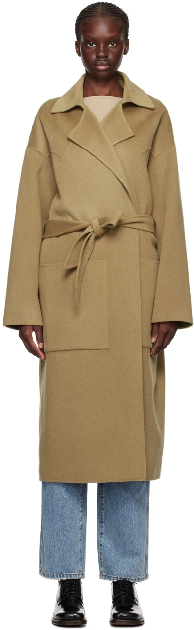 Nanushka Khaki Alamo Coat