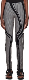 Ottolinger Womens Plaid Print Plaprn Check-pattern Slim-leg High-rise Stretch-woven Leggings In Plaid Print