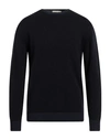 Cashmere Company Man Sweater Midnight Blue Size 44 Wool