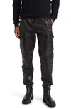 FRAME FRAME LEATHER CARGO JOGGERS