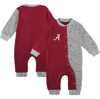 Outerstuff Infant Crimson Alabama Crimson Tide Playbook Two-tone Sleeper In Crimson