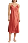 Natori Glamour Gown Dress In Rich Spice
