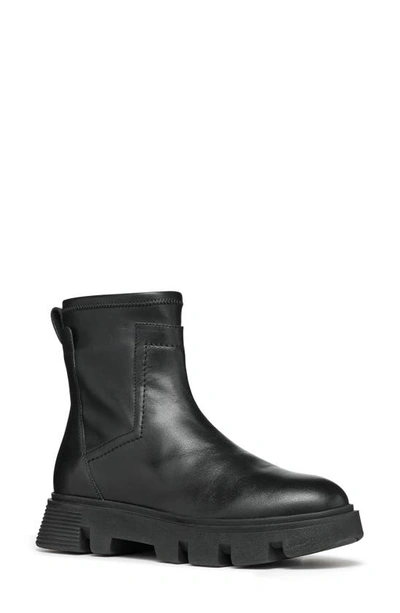 Geox Vilde Lug Sole Chelsea Boot In Black